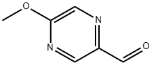 5-METHOXYPYRAZINE-2-CARBALDEHYDE Struktur