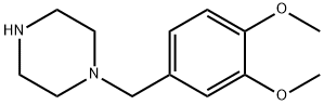 1-(3,4-DIMETHOXY-BENZYL)-PIPERAZINE Struktur