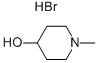 1-METHYLPIPERIDIN-4-OL HYDROBROMIDE Struktur