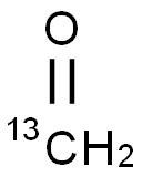 福爾馬林-13C, 3228-27-1, 結(jié)構(gòu)式