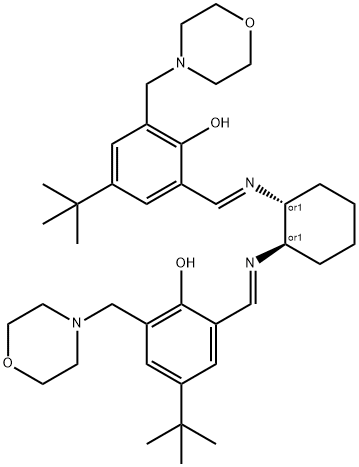 2,2'-((1R,2R)-1,2-CYCLOHEXANEDIYLBIS((E& Struktur