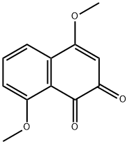 4,8-Dimethoxy-1,2-naphthalenedione Struktur