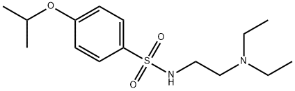 N-[2-(Diethylamino)ethyl]-4-isopropoxybenzenesulfonamide Struktur