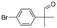 2-(4-broMophenyl)-2-Methylpropanal Struktur