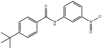 4-(tert-butyl)-N-(3-nitrophenyl)benzamide Struktur