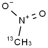 NITROMETHANE-13C Struktur