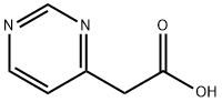 4-PYRIMIDINEACETIC ACID Struktur