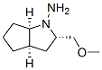 Cyclopenta[b]pyrrol-1(2H)-amine, hexahydro-2-(methoxymethyl)-, (2S,3aR,6aR)- (9CI) Struktur