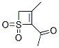 Ketone, methyl 3-methyl-2H-thiet-4-yl, S,S-dioxide (8CI) Struktur