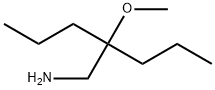 1-Pentanamine,  2-methoxy-2-propyl- Struktur