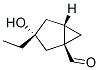 Bicyclo[3.1.0]hexane-1-carboxaldehyde, 3-ethyl-3-hydroxy-, (1S,3R,5S)- (9CI) Struktur