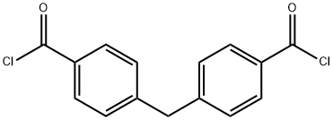 Benzoyl chloride, 4,4'-Methylenebis- Struktur