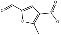 2-Furancarboxaldehyde, 5-methyl-4-nitro- (9CI) Struktur