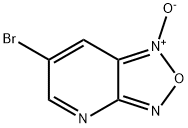 [1,2,5]OXADIAZOLO[3,4-B]PYRIDINE, 6-BROMO, 1-OXIDE Struktur