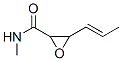 Oxiranecarboxamide, N-methyl-3-(1-propenyl)- (9CI) Struktur