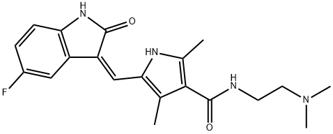 N,N-Dimethyl Sunitinib Struktur