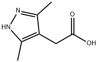 (3,5-DIMETHYL-1H-PYRAZOL-4-YL)ACETIC ACID Struktur