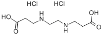 ETHYLENEDIAMINE-N,N'-DIPROPIONIC ACID DIHYDROCHLORIDE Struktur