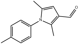 2,5-DIMETHYL-1-P-TOLYL-1H-PYRROLE-3-CARBALDEHYDE Struktur