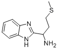 1-(1H-BENZIMIDAZOL-2-YL)-3-(METHYLTHIO)PROPAN-1-AMINE Struktur