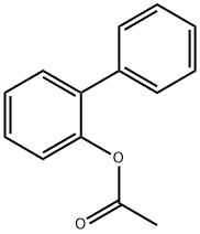 Acetic acid 2-biphenylyl ester Struktur