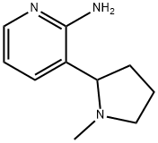 3-(1-Methyl-2-pyrrolidinyl-2-pyridinamine Struktur