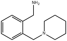 1-[2-(PIPERIDIN-1-YLMETHYL)PHENYL]METHANAMINE Struktur