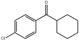 4-CHLOROPHENYL CYCLOHEXYL KETONE Struktur