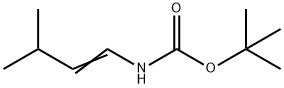 Carbamic acid, (3-methyl-1-butenyl)-, 1,1-dimethylethyl ester (9CI) Struktur