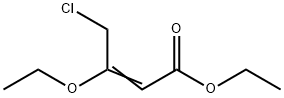 ethyl 4-chloro-3-ethoxy-2-butenoate Struktur