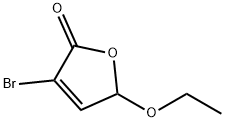 2(5H)-FURANONE,3-BROMO-5-ETHOXY- Struktur