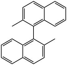 2,2'-Dimethyl-1,1'-binaphthalene Struktur