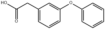 3-フェノキシフェニル酢酸 化學(xué)構(gòu)造式