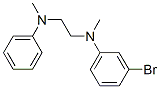 N-(m-Bromophenyl)-N,N'-dimethyl-N'-phenyl-1,2-ethanediamine Struktur