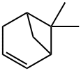 6,6-Dimethylbicyclo[3.1.1]hept-2-ene Struktur