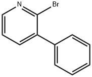 2-BROMO-3-PHENYLPYRIDINE Struktur