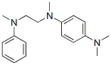 N,N,N'-Trimethyl-N'-[2-(N-methylanilino)ethyl]-p-phenylenediamine Struktur