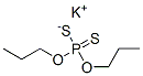 potassium O,O-dipropyl dithiophosphate  Struktur