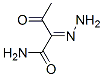 Butyramide, 2,3-dioxo-, 2-hydrazone (7CI,8CI) Struktur