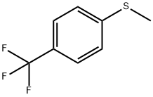 4-TRIFLUOROMETHYL THIOANISOLE Struktur