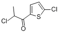 1-Propanone, 2-chloro-1-(5-chloro-2-thienyl)- (9CI) Struktur