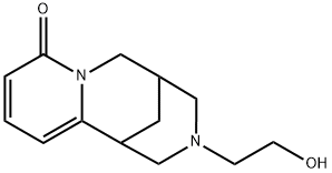 12-(3-Hydroxyethyl)-cytisine Struktur