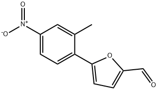 5-(2-METHYL-4-NITROPHENYL)-2-FURALDEHYDE Struktur