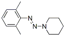 1-((2,6-DIMETHYLPHENYL)DIAZENYL)PIPERIDINE Struktur