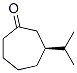 Cycloheptanone, 3-(1-methylethyl)-, (3S)- (9CI) Struktur