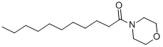 4-(1-oxoundecyl)morpholine Struktur