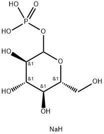 ALPHA-D-GLUCOSE-1-PHOSPHATE DISODIUM SALT TETRAHYDRATE Struktur