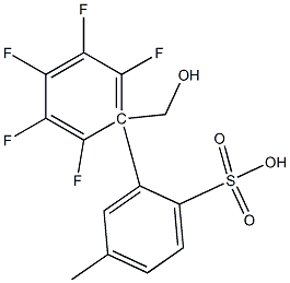 PENTAFLUOROBENZYL P-TOLUENESULFONATE Struktur