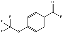 4-(TRIFLUOROMETHOXY)BENZOYL FLUORIDE Struktur