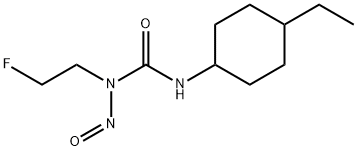 N'-(4-Ethylcyclohexyl)-N-(2-fluoroethyl)-N-nitrosourea Struktur